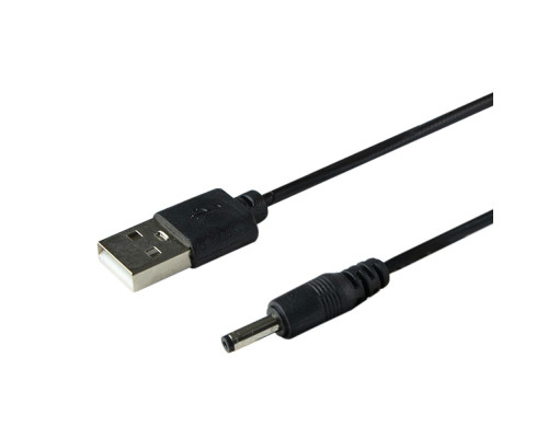 Кабель USB to DC для роутера 5v 3.5x1.35 mm Колір Чорний