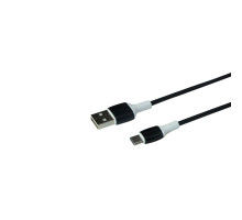 Кабель USB Borofone BX84 Micro 2.4A Колір Чорний 6974443386783