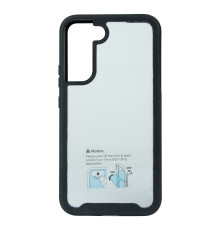 Чохол Shockproof Black Frame+ Transparent Back для Samsung S22 Plus Колір Чорний