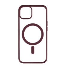 Чохол TPU Color with Magsafe для iPhone 13 Колір 07, Bordo 2020000326038