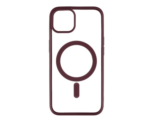 Чохол TPU Color with Magsafe для iPhone 13 Колір 07, Bordo 2020000326038