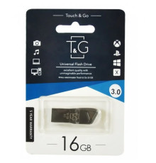 USB флеш-накопичувач 3.0 T&G 16gb Metal 114 Колір Чорний