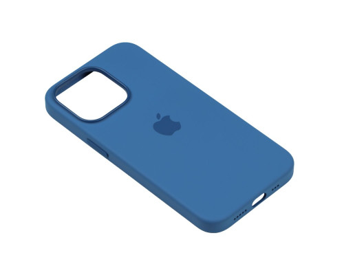 Чохол Original Silicone+MagSafe для iPhone 13 Pro Колір 3, Еббіс Синій