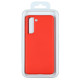 Чохол Full Case TPU+Silicone Touch No Logo для Samsung S21 FE Колір 18, Чорний 2020000326731