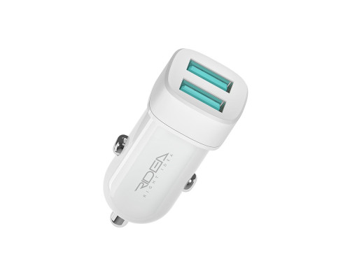 Автомобільний Зарядний Пристрій Ridea RCC-21112 Grand Micro 2USB 2.4 A Колір Чорний 6902013730797