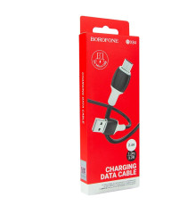 Кабель USB Borofone BX84 Micro 2.4A М'ята упаковка Колір Білий