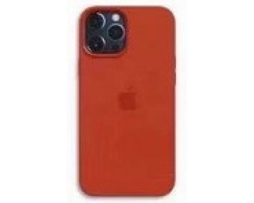 Чохол Silicone Case with MagSafe для iPhone 12 Pro Max Колір 05.Cantaloupe