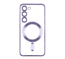 Чохол TPU Metallic Full Camera with Magsafe для Samsung Galaxy S23 Plus (S916) Колір Purple 2020000343059