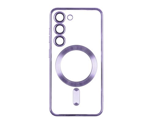 Чохол TPU Metallic Full Camera with Magsafe для Samsung Galaxy S23 Plus (S916) Колір Purple 2020000343059