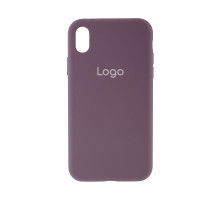 Чохол Silicone Case Full Size (AA) для iPhone Xr Колір 68.Blackcurrant 2020000235019