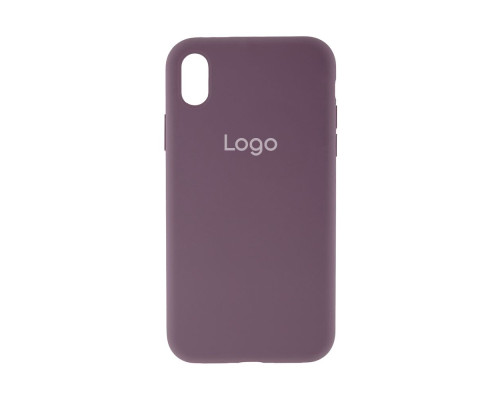 Чохол Silicone Case Full Size (AA) для iPhone Xr Колір 68.Blackcurrant 2020000235019