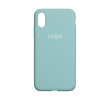 Чохол Silicone Case Full Size (AA) для iPhone Xs Max Колір 21.Sea blue 2020000150466