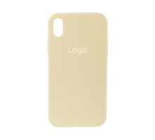 Чохол Silicone Case Full Size (AA) для iPhone Xr Колір 60.Cream yellow 2020000222125