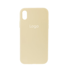 Чохол Silicone Case Full Size (AA) для iPhone Xr Колір 60.Cream yellow 2020000222125