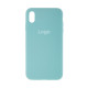 Чохол Silicone Case Full Size (AA) для iPhone Xs Max Колір 80.Far Peak Blue 2020000420811