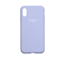 Чохол Silicone Case Full Size (AA) для iPhone X/Xs Колір 39.Elegant purple 2020000149170