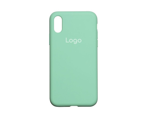 Чохол Silicone Case Full Size (AA) для iPhone X/Xs Колір 47.Spearmint 2020000149149