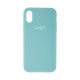 Чохол Silicone Case Full Size (AA) для iPhone X/Xs Колір 40.Shiny green 2020000149163