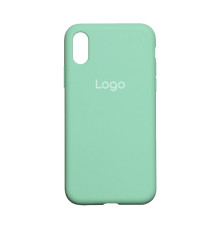 Чохол Silicone Case Full Size (AA) для iPhone Xs Max Колір 47.Spearmint 2020000148746