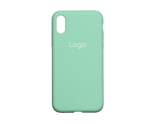 Чохол Silicone Case Full Size (AA) для iPhone Xs Max Колір 47.Spearmint 2020000148746