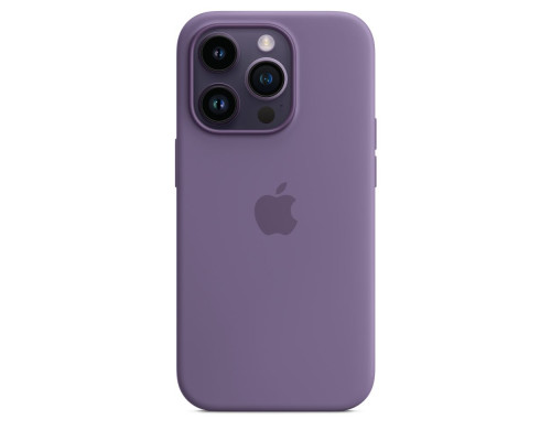 Чохол Silicone Case with MagSafe для iPhone 14 Колір 10.Оливковий