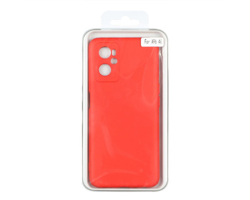 Чохол Full Case TPU+Silicone Touch No Logo для Oppo A96 4G Колір 14, Red