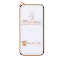 Захисне скло 9H Design for Apple iPhone 14 Pro Max Колір Чорний 2020000312499