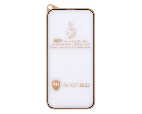 Захисне скло 9H Design for Apple iPhone 14 Pro Max Колір Чорний 2020000312499