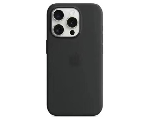 Чохол Silicone Case with MagSafe для iPhone 15 Plus Колір 03.Storm Blue