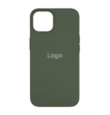 Чохол Silicone Case with MagSafe для iPhone 14 Колір 10.Olive 2020000347019