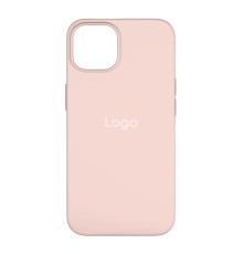 Чохол Silicone Case with MagSafe для iPhone 14 Plus Колір 03.Chalk Pink 2020000329381