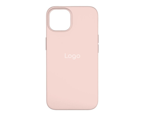 Чохол Silicone Case with MagSafe для iPhone 14 Plus Колір 03.Chalk Pink 2020000329381