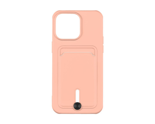 Чохол TPU Colorfull Pocket Card для iPhone 15 Plus Колір 19.Pink sand 2020000358374