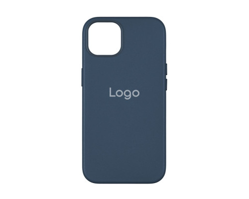 Чохол Leather Case with MagSafe для iPhone 15 Pro Max Колір Indigo Blue 2020000362791