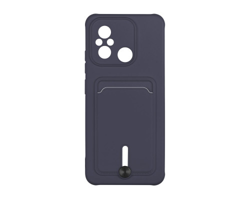 Чохол TPU Colorfull Pocket Card для Xiaomi Redmi 12C Колір 08.Dark blue 2020000357926