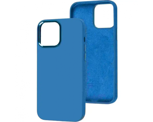 Чохол Silicone Cover Metal frame (AA) для Xiaomi Redmi Note 10 / Note 10s Колір 08.Dark blue