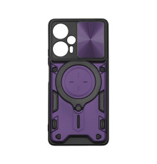 Чохол TPU+PC CamCap Armor with Ring для Xiaomi Poco F5 Колір Purple 2020000361695