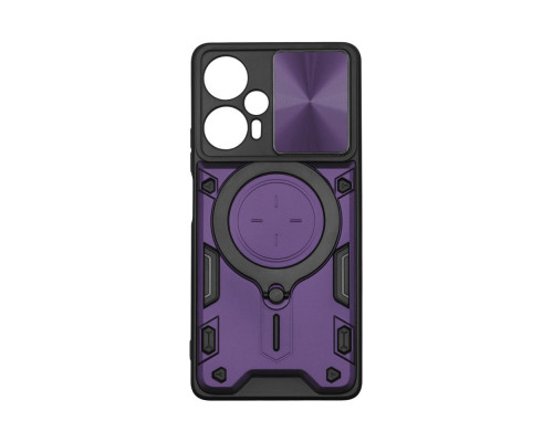 Чохол TPU+PC CamCap Armor with Ring для Xiaomi Poco F5 Колір Purple 2020000361695