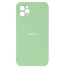 Чохол Silicone Case Full Size with Frame для iPhone 12 Pro Max Колір 01.Mint 2020000244387