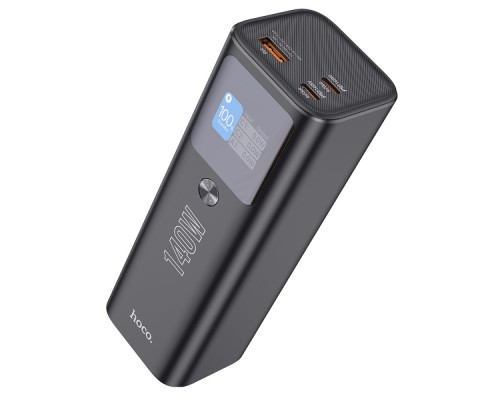 Універсальна Мобільна Батарея Power Bank Hoco Q17 Electric PD140W 25000 mAh Колір Чорний 6942007602075