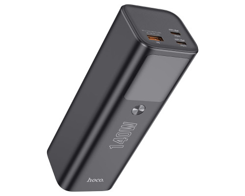 Універсальна Мобільна Батарея Power Bank Hoco Q17 Electric PD140W 25000 mAh Колір Чорний 6942007602075