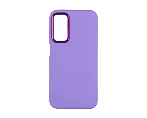 Чохол Silicone Cover Metal frame (AA) для Samsung Galaxy A24 4G (A245) Колір 39.Elegant purple 2020000365693