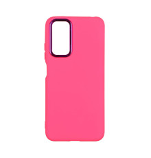 Чохол Silicone Cover Metal frame (AA) для Xiaomi Redmi Note 11 (Global) / Note 11S 4G Колір 38.Shiny pink 2020000364597