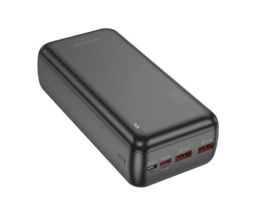 Універсальна Мобільна Батарея Power Bank Borofone BJ38B Power 22.5W+PD20W 30000 mAh Колір Чорний 6941991105609