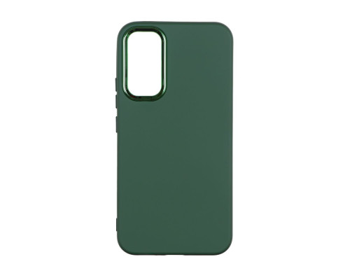 Чохол Silicone Cover Metal frame (AA) для Samsung Galaxy A34 5G (A346) Колір 45.Army green 2020000365525