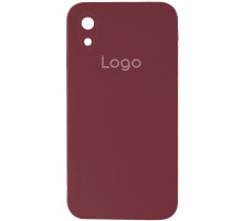 Чохол Silicone Case Square Full Camera для iPhone Xr Колір 37.Rose red 2020000348092