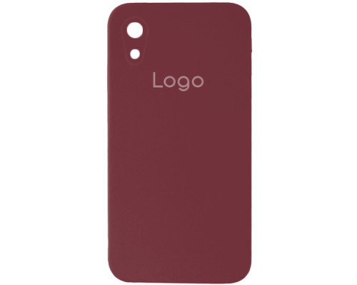 Чохол Silicone Case Square Full Camera для iPhone Xr Колір 37.Rose red 2020000348092