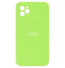 Чохол Silicone Case Square Full Camera для iPhone 11 Pro Колір 40, Shiny green 2020000281580