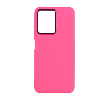 Чохол Silicone Cover Metal frame (AA) для Xiaomi Redmi Note 12 Pro+ 5G Колір 38.Shiny pink 2020000364238