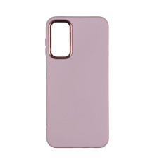 Чохол Silicone Cover Metal frame (AA) для Samsung Galaxy A14 4G (A145) / A14 5G (A146) Колір 19.Pink sand 2020000365839